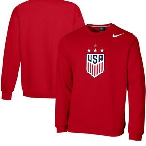 Nike Red USA Sweatshirt crewneck